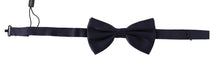 Load image into Gallery viewer, Dolce & Gabbana Stunning Silk Blue Bow Tie