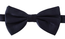 Load image into Gallery viewer, Dolce & Gabbana Stunning Silk Blue Bow Tie