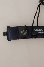 Load image into Gallery viewer, Dolce & Gabbana Elegant Silk Blue Floral Bow Tie