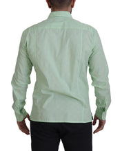 Load image into Gallery viewer, Dolce & Gabbana Mint Green Slim Fit Casual Button-Down Shirt