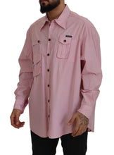 Load image into Gallery viewer, Dolce & Gabbana Elegant Pink Casual Cotton Shirt
