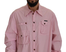 Load image into Gallery viewer, Dolce & Gabbana Elegant Pink Casual Cotton Shirt