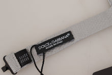 Load image into Gallery viewer, Dolce & Gabbana Chic Gray Silk Bow Tie