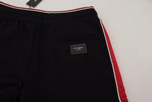 Load image into Gallery viewer, Dolce & Gabbana Black Cotton Logo Sweatpants Jogging Pants