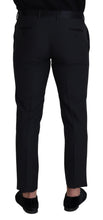 Load image into Gallery viewer, Dolce & Gabbana Black Wool Men Formal Pants