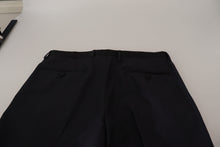 Load image into Gallery viewer, Dolce & Gabbana Black Wool Men Formal Pants