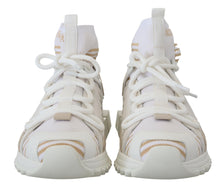 Load image into Gallery viewer, Dolce & Gabbana Elegant White Beige SORRENTO Sneakers