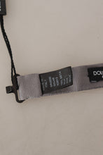 Load image into Gallery viewer, Dolce & Gabbana Elegant Gray Silk Bow Tie