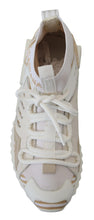 Load image into Gallery viewer, Dolce & Gabbana Elegant White Beige SORRENTO Sneakers