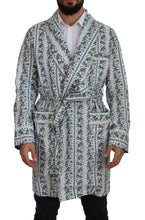Load image into Gallery viewer, Dolce & Gabbana Elegant Floral Cotton Jacket Robe