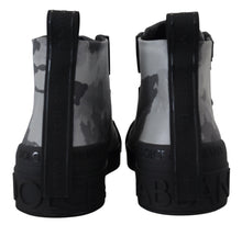 Load image into Gallery viewer, Dolce & Gabbana Camo Gray High-Top Sneakers