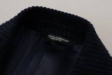 Load image into Gallery viewer, Dolce & Gabbana Elegant Black Cotton Long Cardigan Jacket