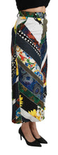 Load image into Gallery viewer, Dolce & Gabbana Elegant Geometric Print High-Waist Skirt