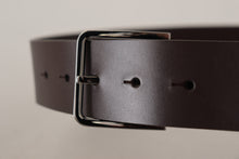 Load image into Gallery viewer, Dolce & Gabbana Elegant Dark Brown Leather Belt