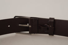 Load image into Gallery viewer, Dolce & Gabbana Elegant Dark Brown Leather Belt