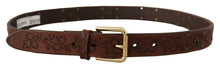 Load image into Gallery viewer, Dolce & Gabbana Elegant Leather Belt with Metal Buckle