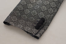 Load image into Gallery viewer, Dolce & Gabbana Elegant Silver Patterned Slim Fit Suit
