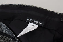 Load image into Gallery viewer, Dolce & Gabbana Elegant Silver Patterned Slim Fit Suit