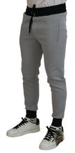 Load image into Gallery viewer, Dolce & Gabbana Gray Polyester Sweatpants Jogger Pants