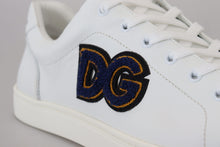Load image into Gallery viewer, Dolce & Gabbana Elegant White Leather Men's Sneakers