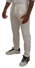 Load image into Gallery viewer, Dolce & Gabbana White Cotton Skinny Chino Pants