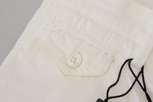 Load image into Gallery viewer, Dolce & Gabbana White Cotton Skinny Chino Pants