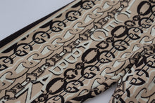 Load image into Gallery viewer, Dolce & Gabbana Beige Logo Print Cotton Jogger Pants