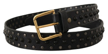 Load image into Gallery viewer, Dolce & Gabbana Elegant Leather Belt with Logo Engraved Buckle