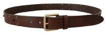 Load image into Gallery viewer, Dolce & Gabbana Elegant Leather Belt with Metal Buckle