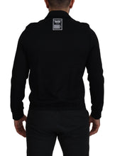 Load image into Gallery viewer, Dolce & Gabbana Elegant Full Zip Black and White Sweater