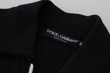 Load image into Gallery viewer, Dolce & Gabbana Elegant Full Zip Black and White Sweater