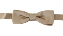 Load image into Gallery viewer, Dolce & Gabbana Dazzling Gold Silk Bow Tie