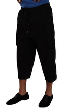 Load image into Gallery viewer, Dolce & Gabbana Elegant Black Cropped Torero Pants