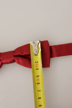 Load image into Gallery viewer, Dolce & Gabbana Elegant Silk Red Bow Tie