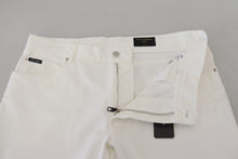 Load image into Gallery viewer, Dolce & Gabbana Elegant White Cotton Denim Jeans