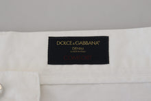 Load image into Gallery viewer, Dolce & Gabbana Elegant White Cotton Denim Jeans
