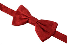 Load image into Gallery viewer, Dolce & Gabbana Elegant Red Silk Bow Tie