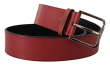 Load image into Gallery viewer, Dolce & Gabbana Elegant Grosgrain Leather Belt with Silver Buckle