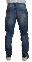 Load image into Gallery viewer, Dolce & Gabbana Blue Washed Skinny Cotton Denim Jeans