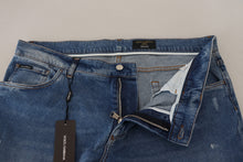 Load image into Gallery viewer, Dolce & Gabbana Blue Washed Skinny Cotton Denim Jeans