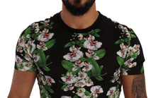 Load image into Gallery viewer, Dolce & Gabbana Elegant Floral Crewneck Tee for Men