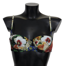 Load image into Gallery viewer, Dolce & Gabbana Floral Elegance Elastic Bikini Top