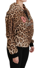 Load image into Gallery viewer, Dolce & Gabbana Elegant Leopard Print Hooded Sweater