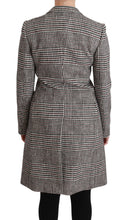 Load image into Gallery viewer, Dolce & Gabbana Elegant Multicolor Checked Knee-Length Jacket Coat