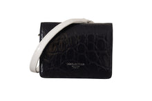 Load image into Gallery viewer, Dolce & Gabbana Blue Exotic Leather Bifold Wallet with Strap