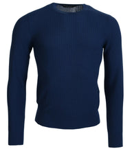 Load image into Gallery viewer, Dolce & Gabbana Elegant Blue Cashmere-Silk Men's Pullover