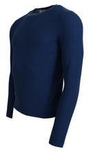 Load image into Gallery viewer, Dolce & Gabbana Elegant Blue Cashmere-Silk Men's Pullover