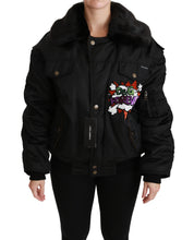Load image into Gallery viewer, Dolce & Gabbana Elegant Black Bomber Jacket with Detachable Features