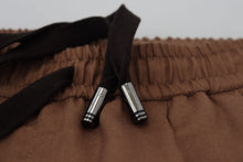 Load image into Gallery viewer, Dolce & Gabbana Brown Cashmere Men Drawstring Jogger Pants