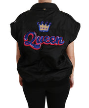Load image into Gallery viewer, Dolce & Gabbana Elegant Black Bomber Jacket with Detachable Features